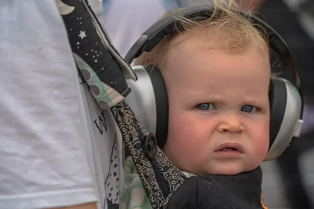 Casque anti-bruit pour bébé