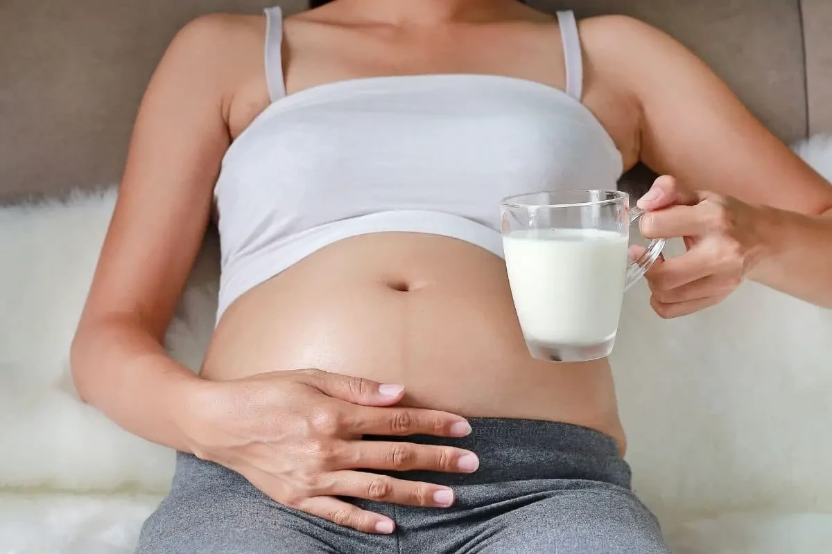 Boire du lait enceinte